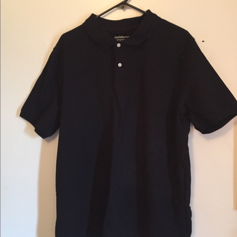 XL Black Polo Shirt - Never Worn - Croft & Barrow